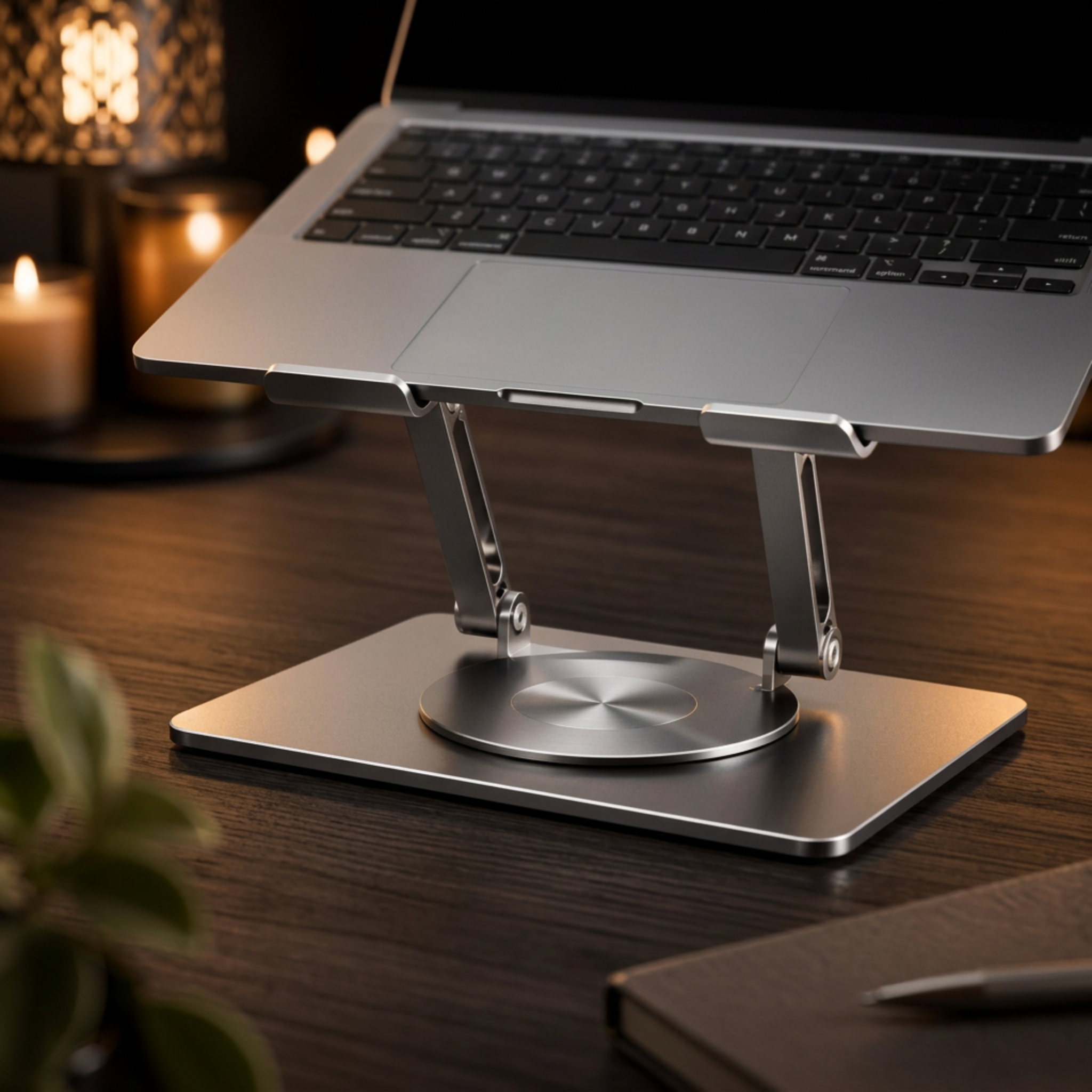AMWA Adjustable Aluminum Laptop Stand – Executive Desk Architecture